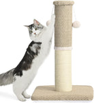 Made4Pets Cat Scratching Post, Tall Cat Scratch Post for Indoor Cats Natural Sisal Rope Thin Cat Scratcher