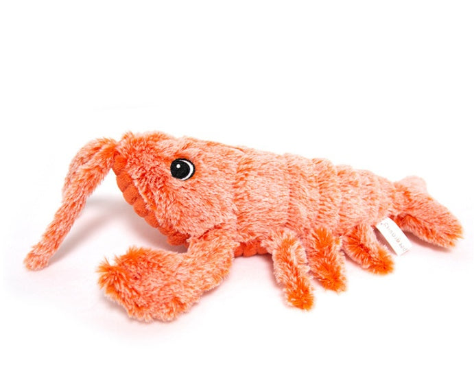 Electric Jumping Shrimp USB Rechargeable Simulation Lobster - Made4Pets