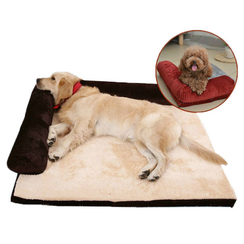 Washable Dog Couch Bed with Removable Cover - Made4Pets