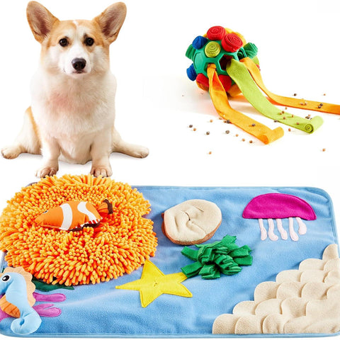 Snuffle Mat & Ball Set for Interactive Treat Game - Made4Pets