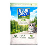 Blue Sky Eco Friendly Clumping Cat Litter Eco-friendly Flushable and compostable. high-polymer absorbent materials and plant-based ingredients