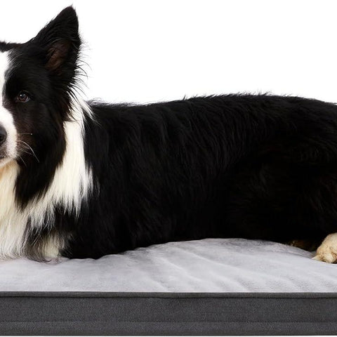 Made4Pets Large Dog Beds for Medium Dogs with Removable Cover, 2 in 1 Waterproof Pet Bed Mattress for Dogs and Cats Washable warm and Cool Covers, 34