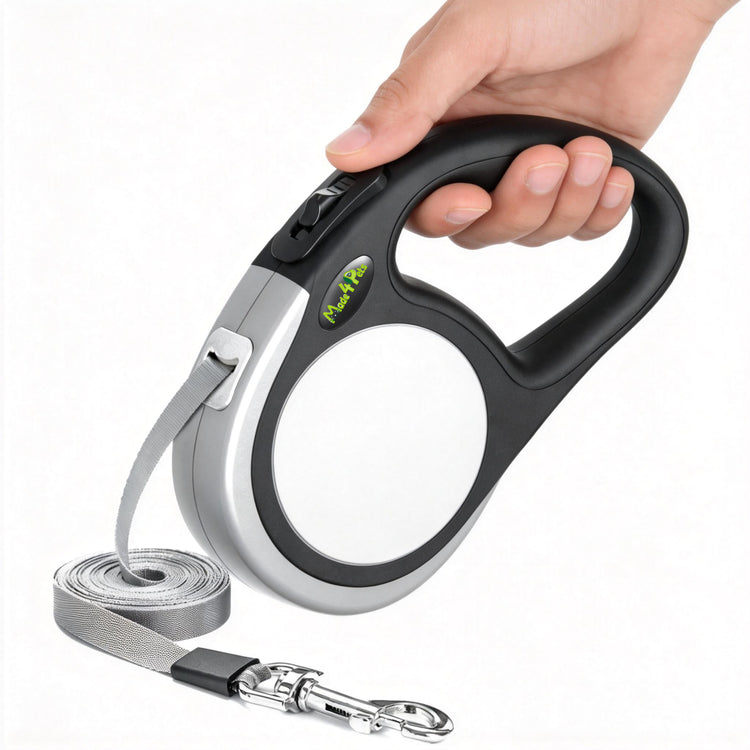 Made4Pets Durable Retractable Leash for Dogs - Secure Lock & Anti-Slip Handle