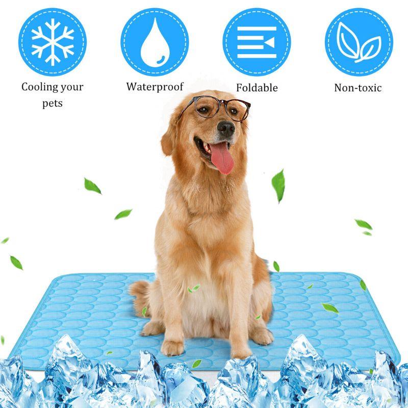 Summer Cooling Mat & Sleeping Pad- Water Absorption Top - Made4Pets