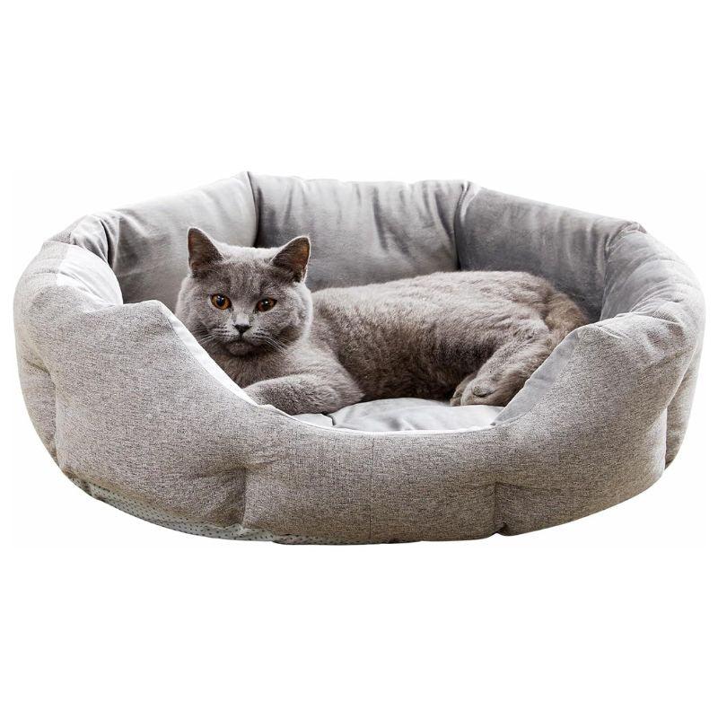 Washable Dog & Cat Bed with Anti-Slip Bottom - Made4Pets