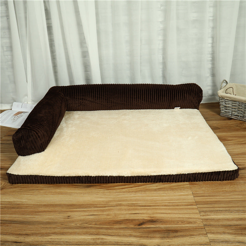 Washable Dog Couch Bed with Removable Cover - Made4Pets