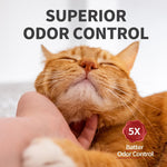 Air Champion Eco Friendly Clumping Cat Litter Cat Litter Crystals Kitty Litter Odor Control Crystal Litter Non Clumping No scooping Low Dust, Low Tracking, Lightweight, Dehydrates Waste,– 19.8 lbs (6 x 3.3 lb Packs)