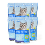 Made4Pets Cat Litter Crystals, Non Clumping No scooping Low Dust, Low Tracking, Lightweight, Dehydrates Waste