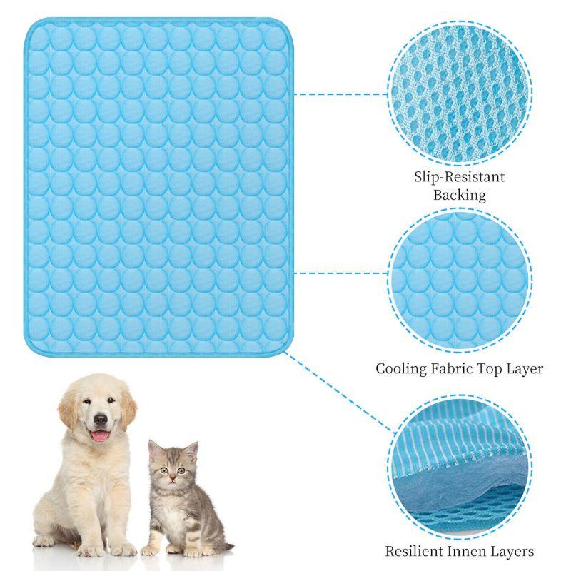 Summer Cooling Mat & Sleeping Pad- Water Absorption Top - Made4Pets