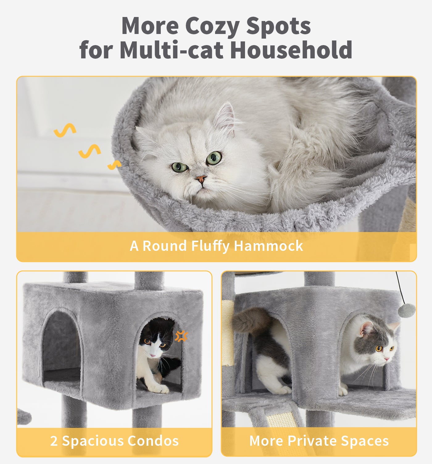 Made4Pets Tall Cat Tree, 80