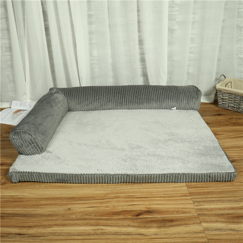 Washable Dog Couch Bed with Removable Cover - Made4Pets