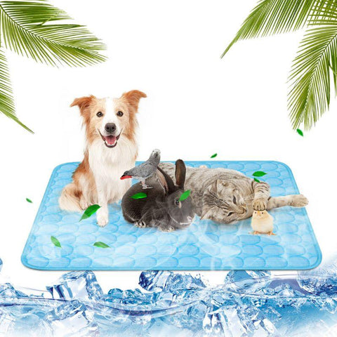 Summer Cooling Mat & Sleeping Pad- Water Absorption Top - Made4Pets