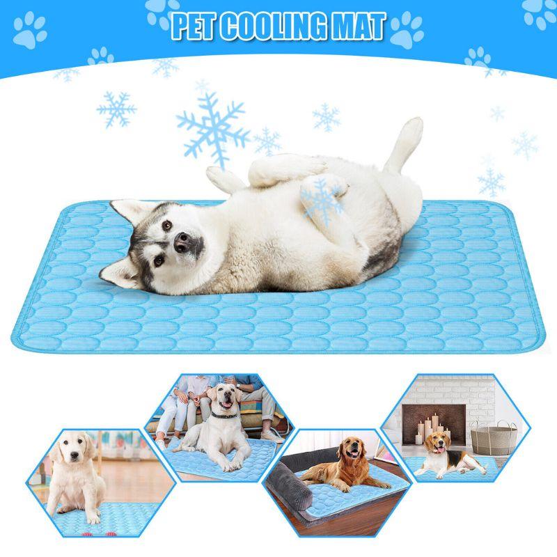 Summer Cooling Mat & Sleeping Pad- Water Absorption Top - Made4Pets