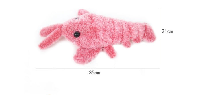 Electric Jumping Shrimp USB Rechargeable Simulation Lobster - Made4Pets