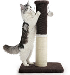 Made4Pets Cat Scratching Post, Tall Cat Scratch Post for Indoor Cats Natural Sisal Rope Thin Cat Scratcher