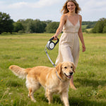 Made4Pets Durable Retractable Leash for Dogs - Secure Lock & Anti-Slip Handle