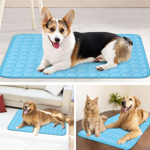 Summer Cooling Mat & Sleeping Pad- Water Absorption Top - Made4Pets