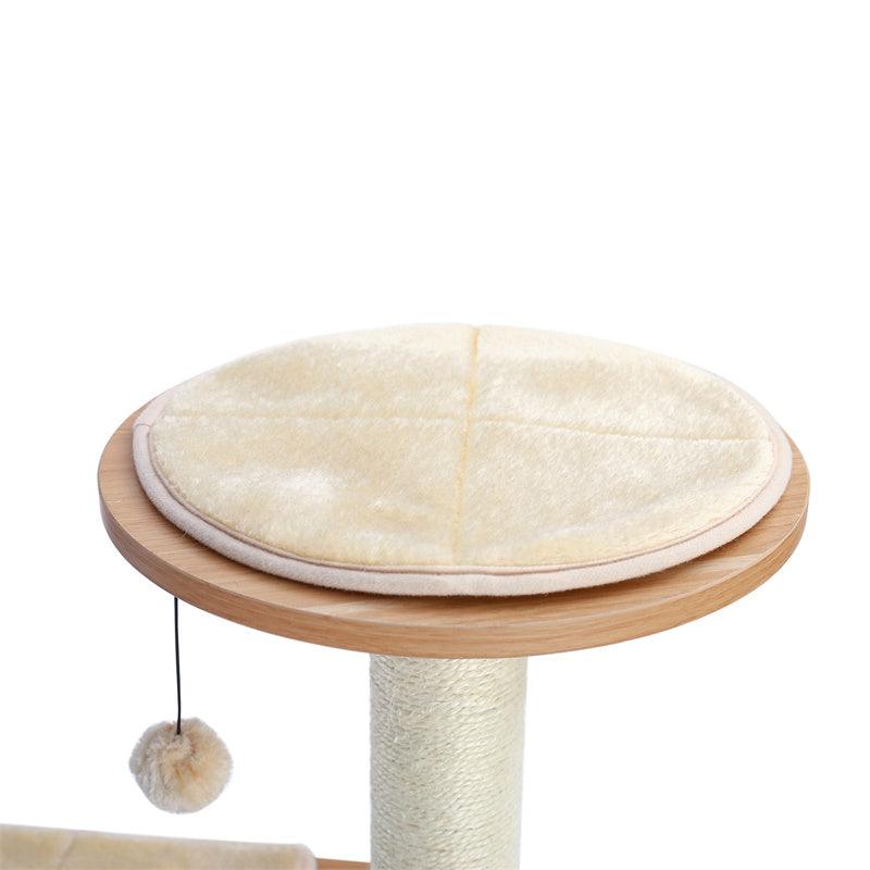 Modern Cat Tree Tower for Indoor Cats with Hammock - Made4Pets