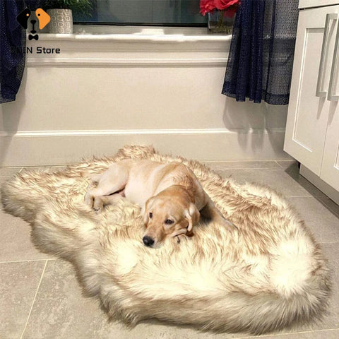 Soft Cozy Thick Faux Fur Pet Dog Sleeping Mat - Made4Pets